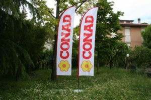 Bandiera Conad - pinna media