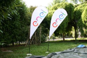 Bandiera Enel - goccia piccola