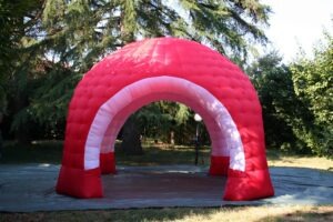 Stand Igloo I50 rosso neutro fronte